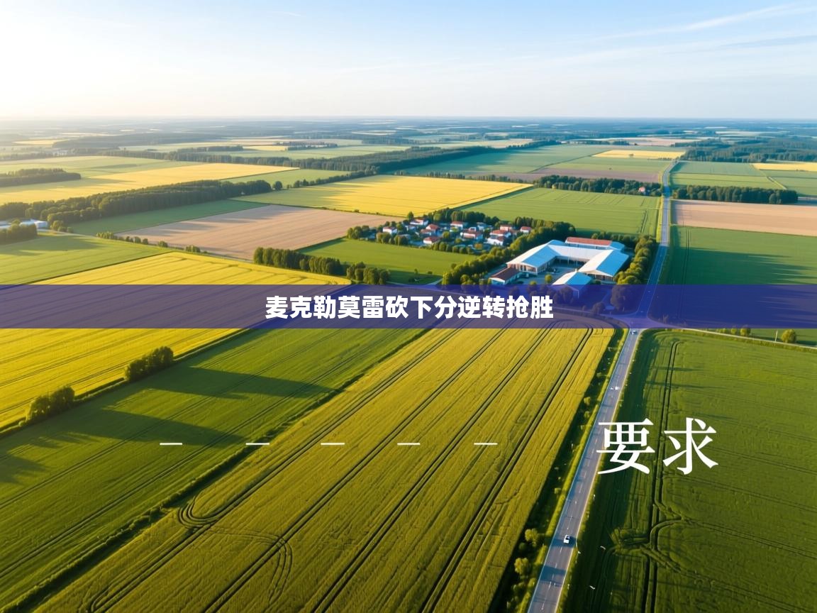 麦克勒莫雷砍下分逆转抢胜  第1张